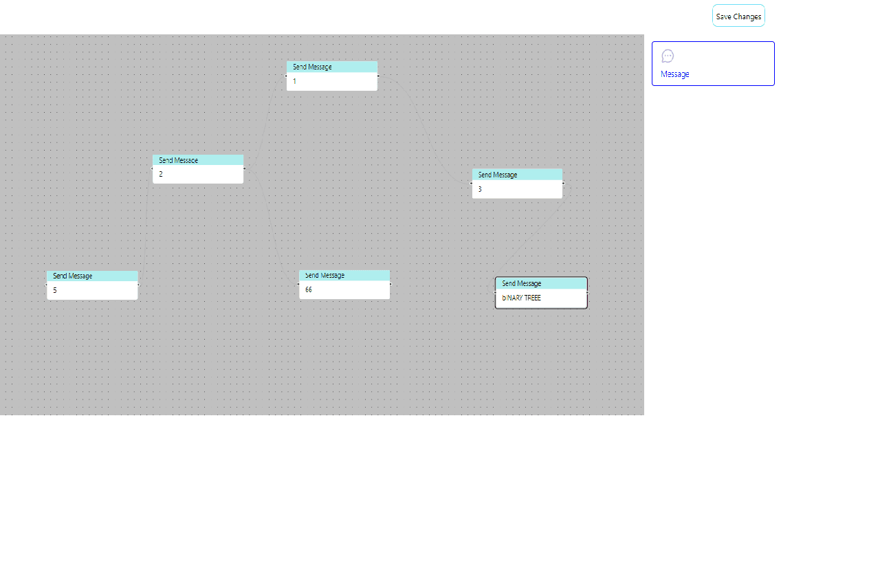 Chatbot flow builder 