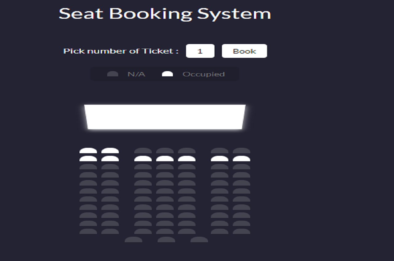Train Seat Booking System 
